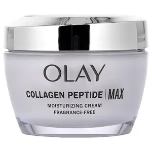 Olay Collagen Peptide Max, Moisturizing Cream, Fragrance Free, 1.7 oz (48 g)