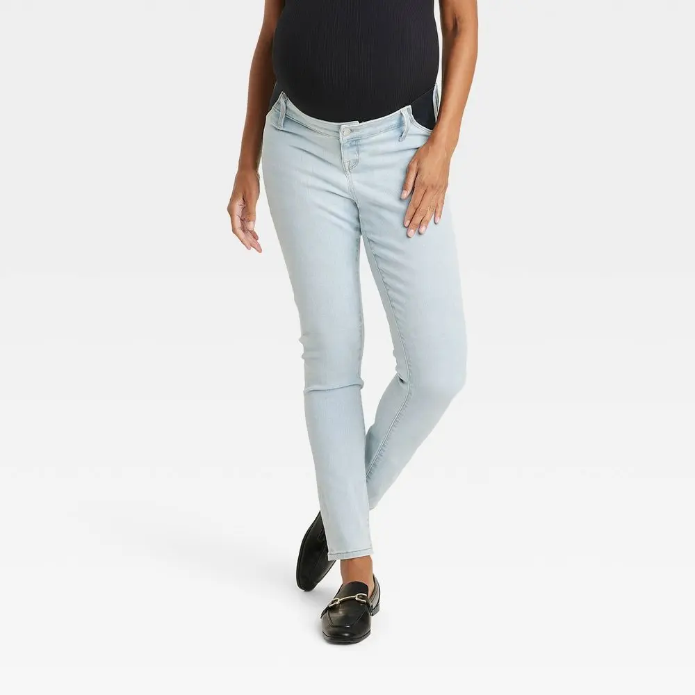 Under Belly Skinny Maternity Pants - Isabel Maternity by Ingrid & Isabel
