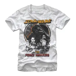 Men's Star Wars The Force Awakens Distressed T-Shirt