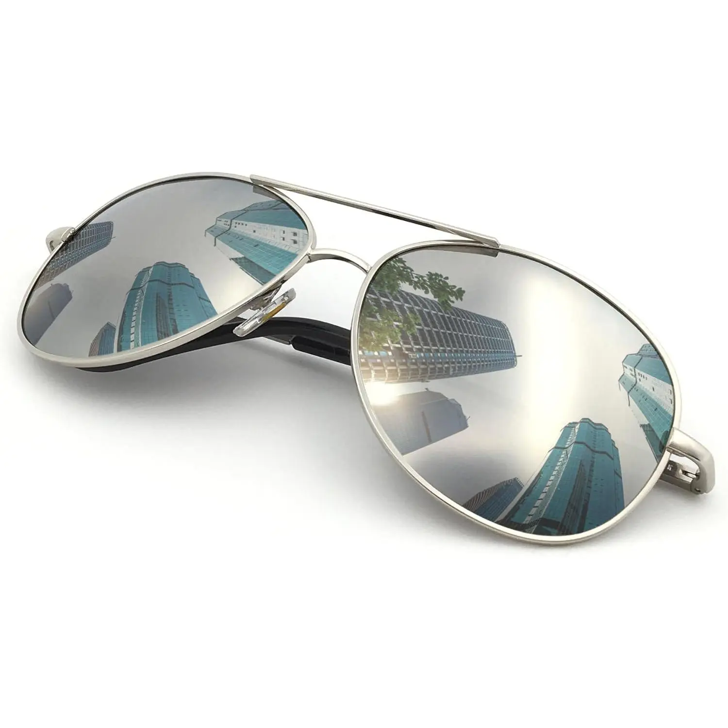Classic Polarized Pilot Aviator Sunglasses for Men and Women, Fashion Outdoor Eyewear with a Lightweight Metal Alloy Frame and 100% UV400 Protection, Alloy Men's Sunglasses, Fashion Sunglasses