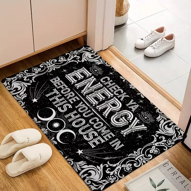 Doormat, Anti-Fatigue Kitchen Carpet, Throw Rug, for Living Room Bedroom Indoors Outdoors High Traffic
