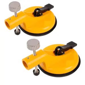Floor Seam Leveling & Tightening Tool - Strong Vacuum Suction Cup for Smooth Tile, Marble, Porcelain & Wood Floor - Adjustable Height Gap Fixer for Contractor & DIY - Pro Clamp