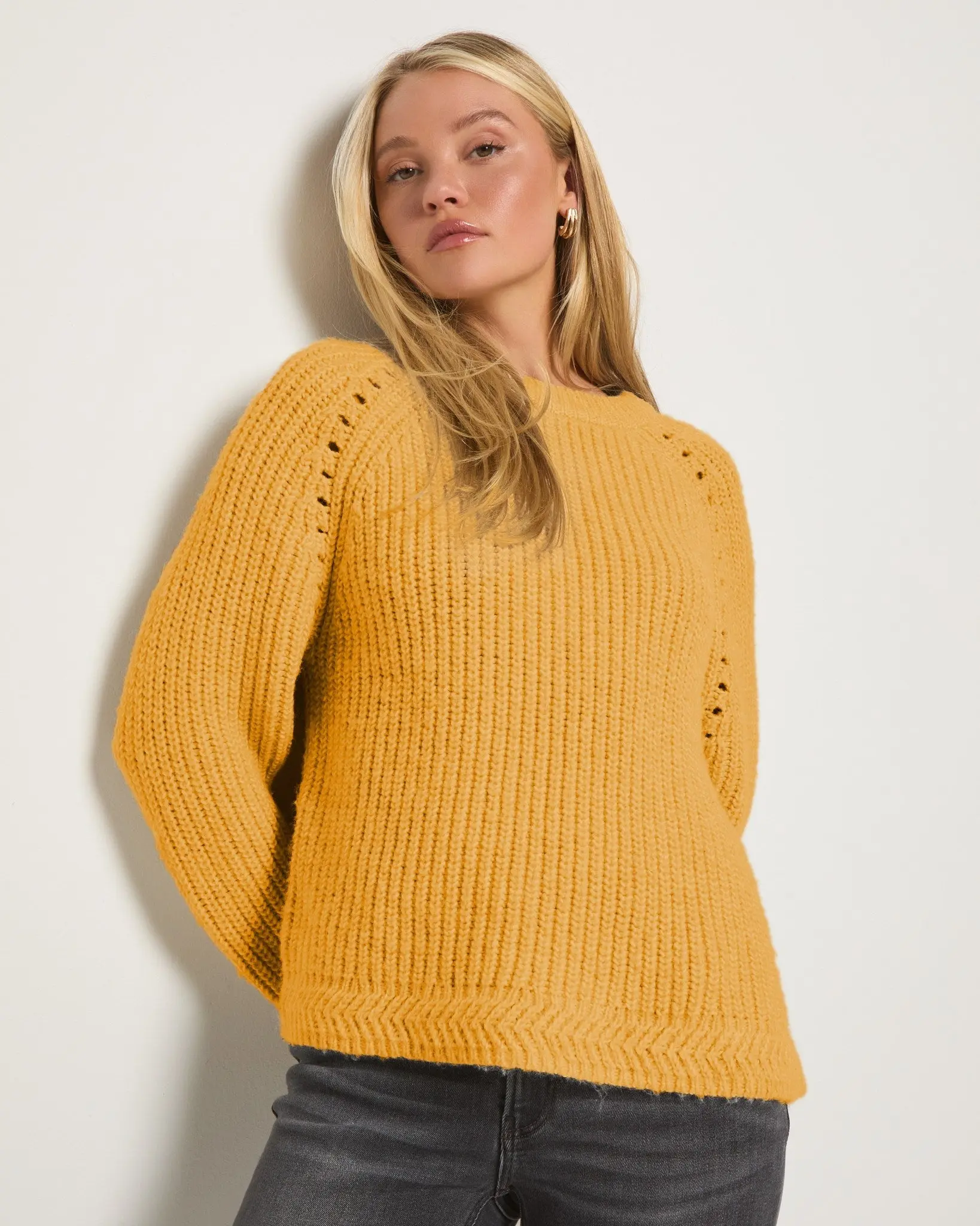 Fisherman Raglan Sweater