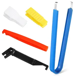5 Pcs 5 Sizes Plastic Fuse Puller Tool Automotive Fuse Removal Tools for Car Motorcycle Truck Fuses Replacement