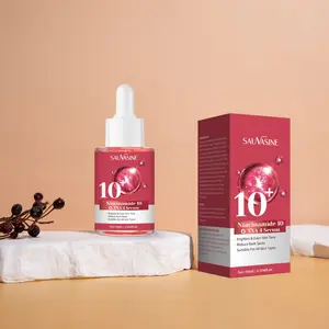 Niacinamide 10% + Tetrapeptide 4% Serum, Advanced Brightening Formula, Brightening Solution, Reduces Melanin, Improves Dark Spots, Calms Sensitive Skin, Bright Glowing Skin