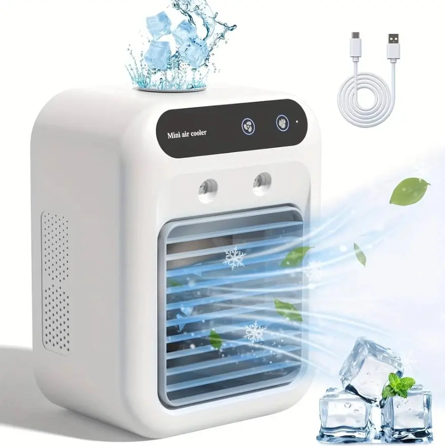 Portable Air Conditioner 3in1 Quiet AC Unit Air Cooler /Humidifier /Cooling Fans