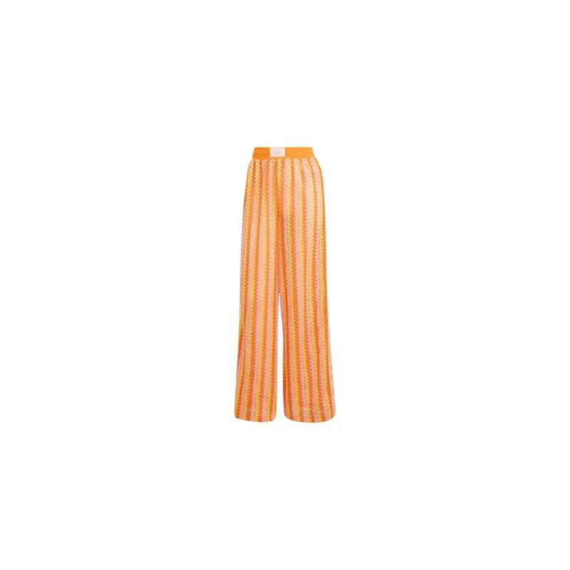 adidas Summer Glow Firebird Track Tracksuit Pants Semi Lucid Fuchsia/Hazy Orange/Semi Solar Orange (women) by StockX