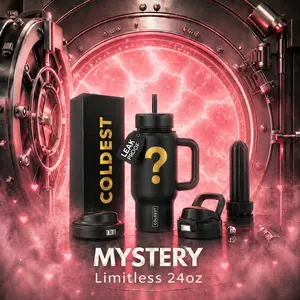 Mystery Limitless 24oz Tumbler - 30+ Possible Colors | Premium 36oz Stainless Steel Insulated Cup for Ice-Cold