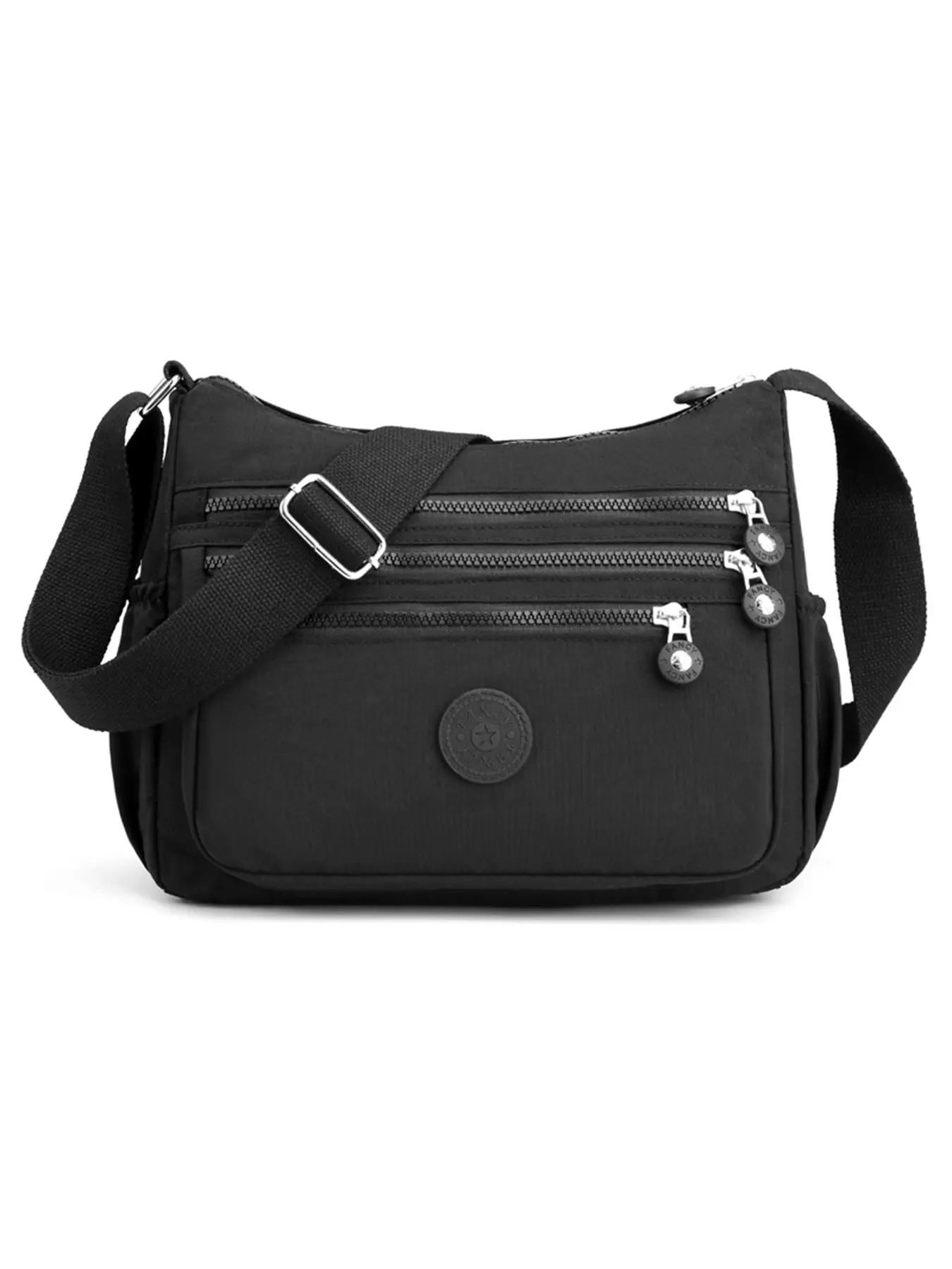 Minimalist sports style crossbody bag, Crossbody Purse, Crossbody Shoulder Purses, Commuter Crossbody Bag, practical with multiple zipper pockets, reasonable separation, adjustable shoulder strap, suitable for daily commuting, shopping, and walking