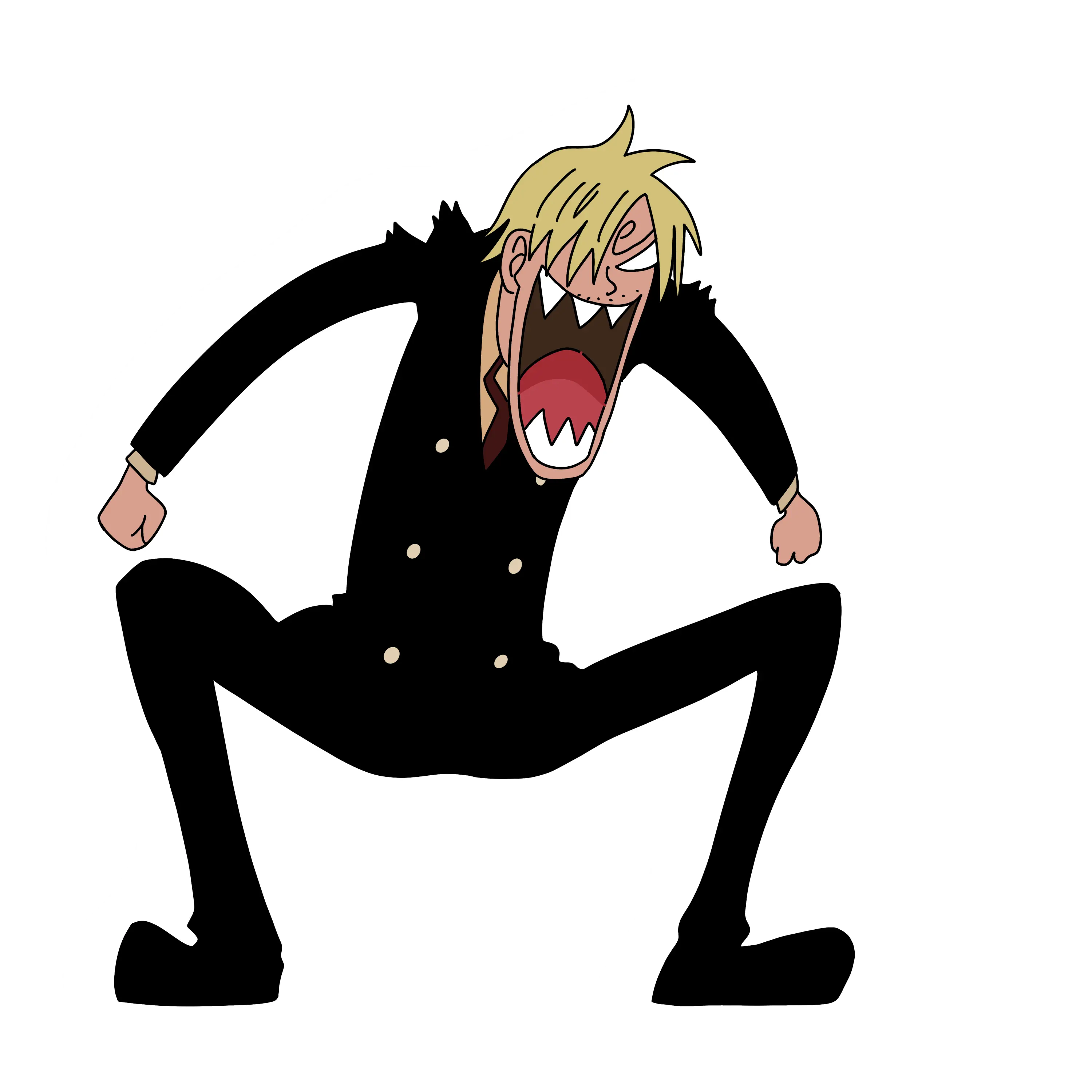 Sanji - One Piece Decorative Sticker