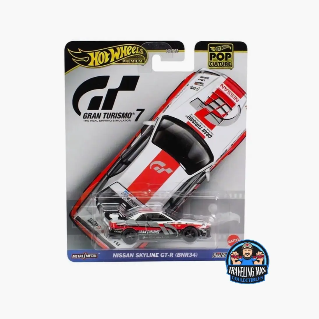Hot Wheels 1:64 Pop Culture C Case 2024 – Nissan Skyline GTR (BNR34) Gran Turismo 7