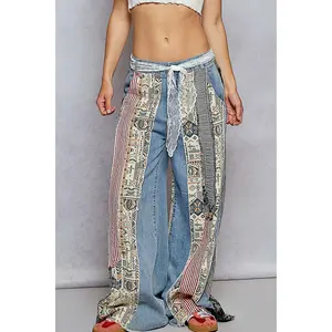 Navajo Embroidered Jeans