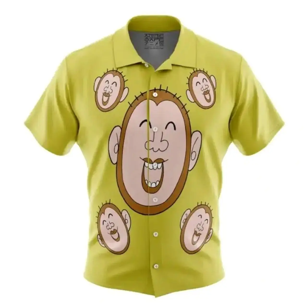 Mob Monkey Shirt, Mob Psycho 100 Hawaiian Shirt | Cool Summer Anime Vibes for Men & Fans