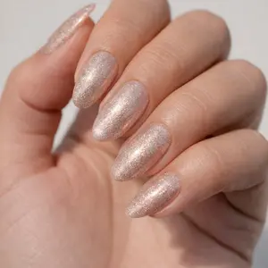 glitter nail
