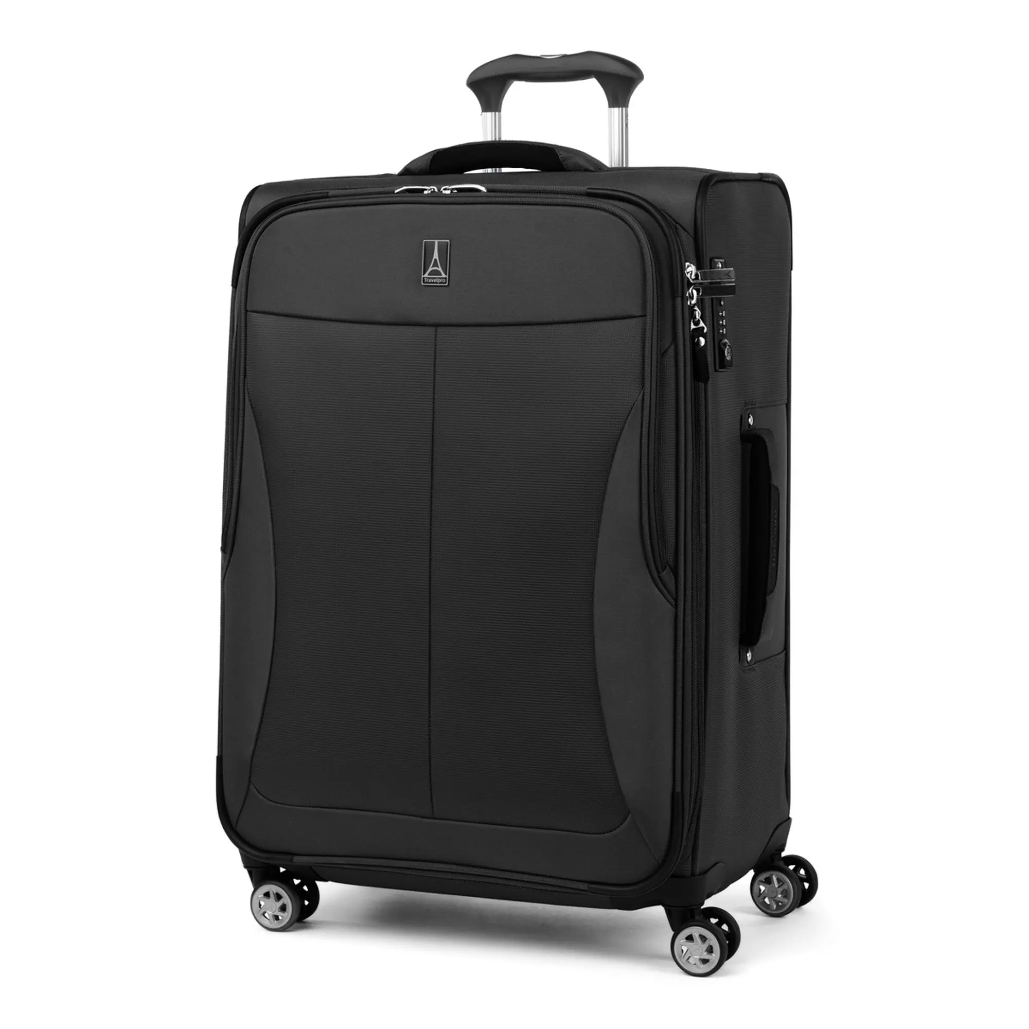 Travelpro Walkabout 6 Medium Softside Check-In Expandable Spinner Luggage with TSA Lock