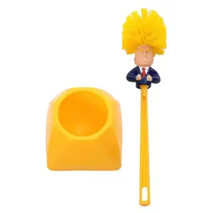Commander's Funny Toilet Brush - Original Plastic Cleaner with Hilarious Design & Ergonomic Grip for Practical Cleaning Fun & Creative Gift Idea funny brush