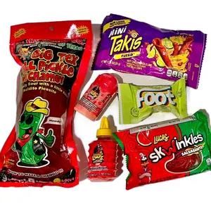 Chamoy Pickle kit  With Spicy Chips & Candy
