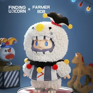 [FINDING UNICORN]【Live Unboxing】 FARMER BOB Furry Sad Joker Bob Hanging Card Cute Figures Desktop Ornament Collectible Toys Birthday Gifts