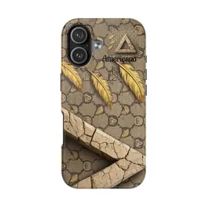 Americano Phone Cases - Impact-Resistant TPU & Polycarbonate Shell with Interior Rubber Liner for iPhone & Samsung - Glossy Finish - Supports Wireless Charging - New iPhone 17 Series Models Available