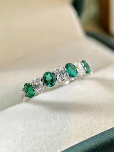 Fashion Rhinestone Decorated Ring, Elegant Accessories for Women, Casual Jewelry for Party, Daily Clothing Decor, Trendy All-match & Exquisite Jewelry for Birthday Gift, Trendy Jewellery Accessories, Elegant Everyday Ring