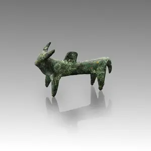 A Luristan Cast Bronze Bull, Neo-Assyrian Period, ca. 911 - 609 BCE