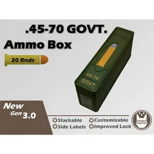 Ammo Storage Box .45-70 Government - 20 Rounds