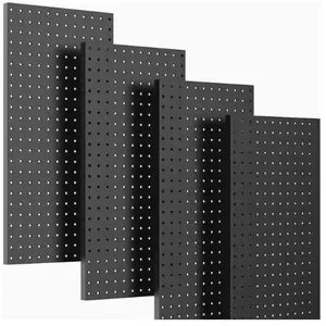 2pcs Metal Pegboard Wall Panels, Peg Boards for Garage Tool Storage