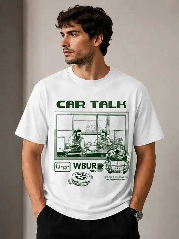 Car Talk Tribute Comfort Colors T-Shirt, Classic Automotive Radio Show Tee, Nostalgic Podcast Fan Gift, Vintage Style Graphic Shirt