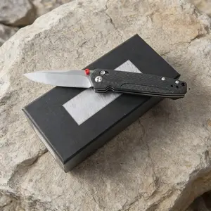 1pc 485 Folding Knife, Kitchen Tool, Fashion Design, Portable Pocket Knife, Lightweight, Fruit Cutter, Men's Gift