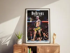 Charles Oliveira Do Bronx Poster, UFC Poster, Fighter Poster, Athlete Motivation, Wall Decor