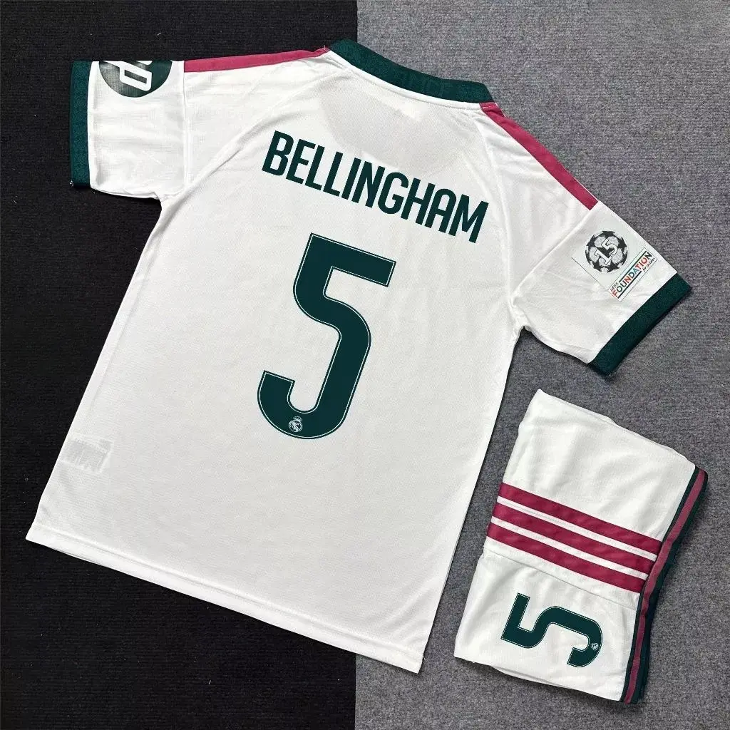 Bellingham #5  Real Madrid Home Laliga 2026/27 Football Jersey