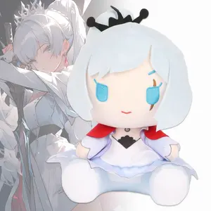 25cm/9.84in Ice Queendom RWBY Weiss Schnee Ver. Plush Doll, Soft Stuffed Doll, Soft Stuffed Animal - Seated Anime Character, Ultra-Soft Fabric with Fluffy Filling, Collectible for RWBY Enthusiasts, Stuffed Animal Gifts for Fans, Girlfriends & Children