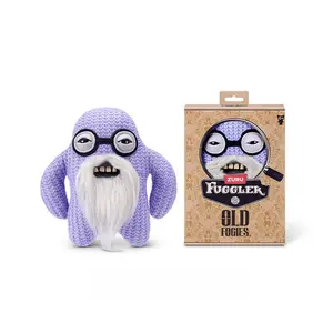Fuggler Old Fogies Series Plush Dolls - Ugly-Cute, Weird, Trendy Collectible Figures for Collectibles Enthusiasts, Fugglers