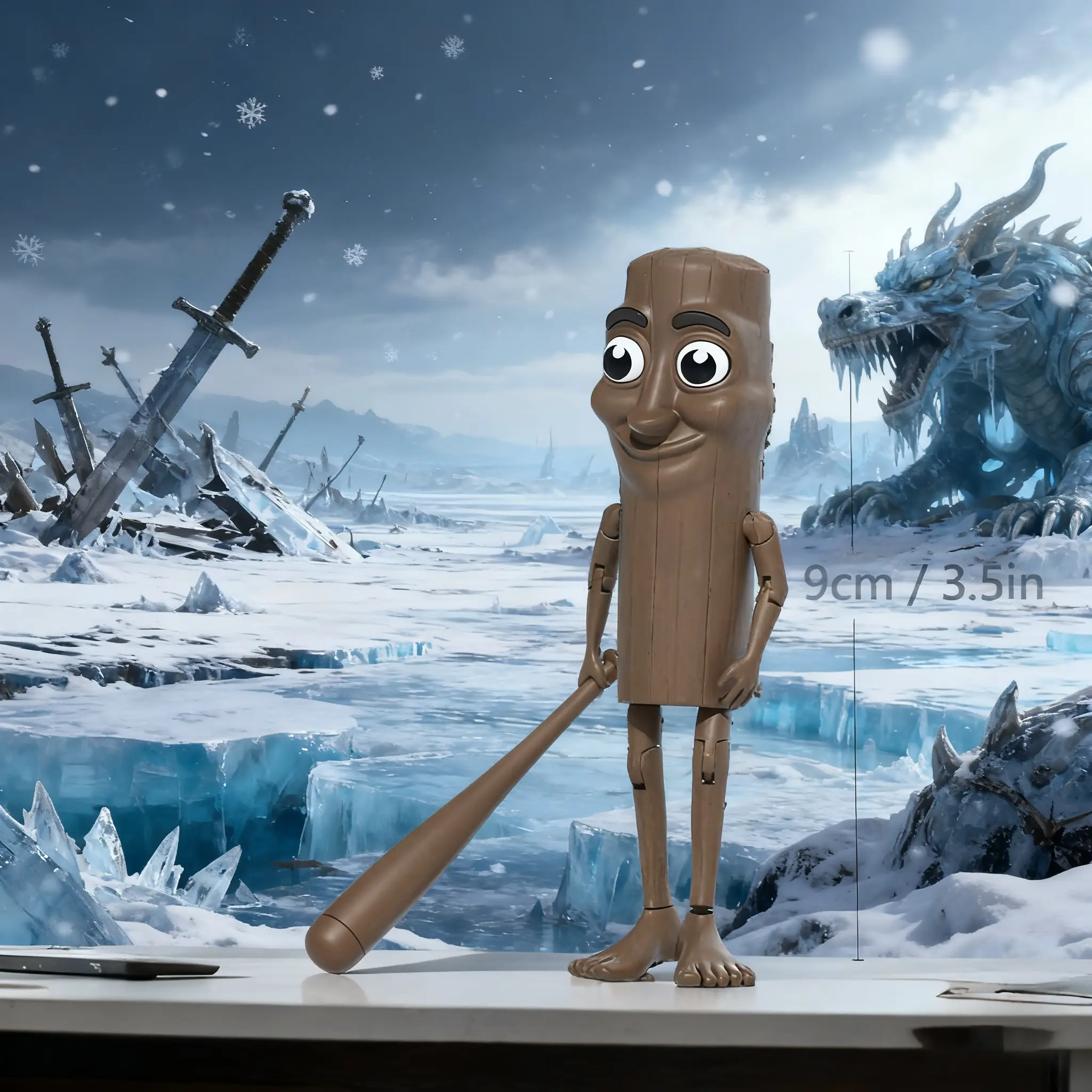 Flexible Joint Movable Wooden Puppet, Art Student Drawing Model, Poseable Doll for Stop Motion Animation, Unique Gift, Creative Desktop Ornament