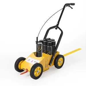 Parking Lot Striping Machine, 2-6" Width Adjustable Line Striper, Compatible with Professional Inverted Striping Spray Paint, Line Marking Machine for Roads, Playing Fields, Fast Accurate Marking
