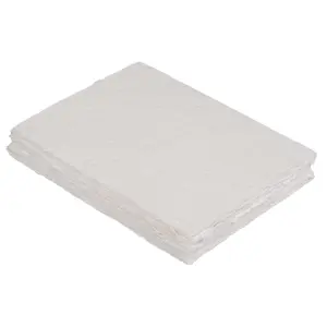 25Pcs Watercolor Paper 6 X 4 inch (A6) Watercolor Paper for Drawing, Sketching, Painting & Crafts - 400 GSM Thick Deckle Edge Virgin Cotton Handmade Paper (White) - Home Improvement.