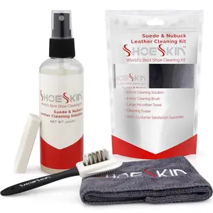ShoeSkin Shoe - Suede and Nubuck Leather Cleaning Kit - Four Piece