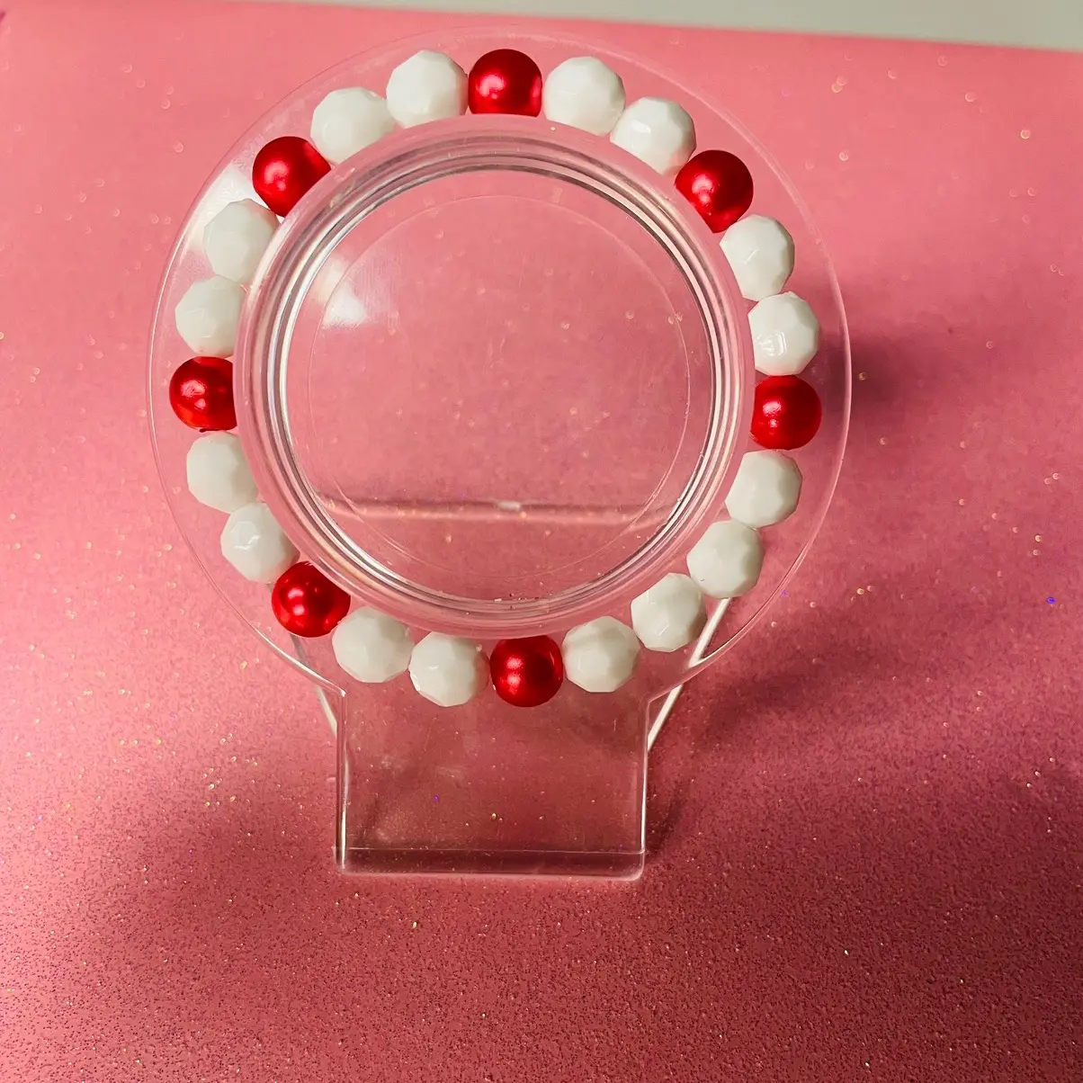 Red Beaded Bracelets