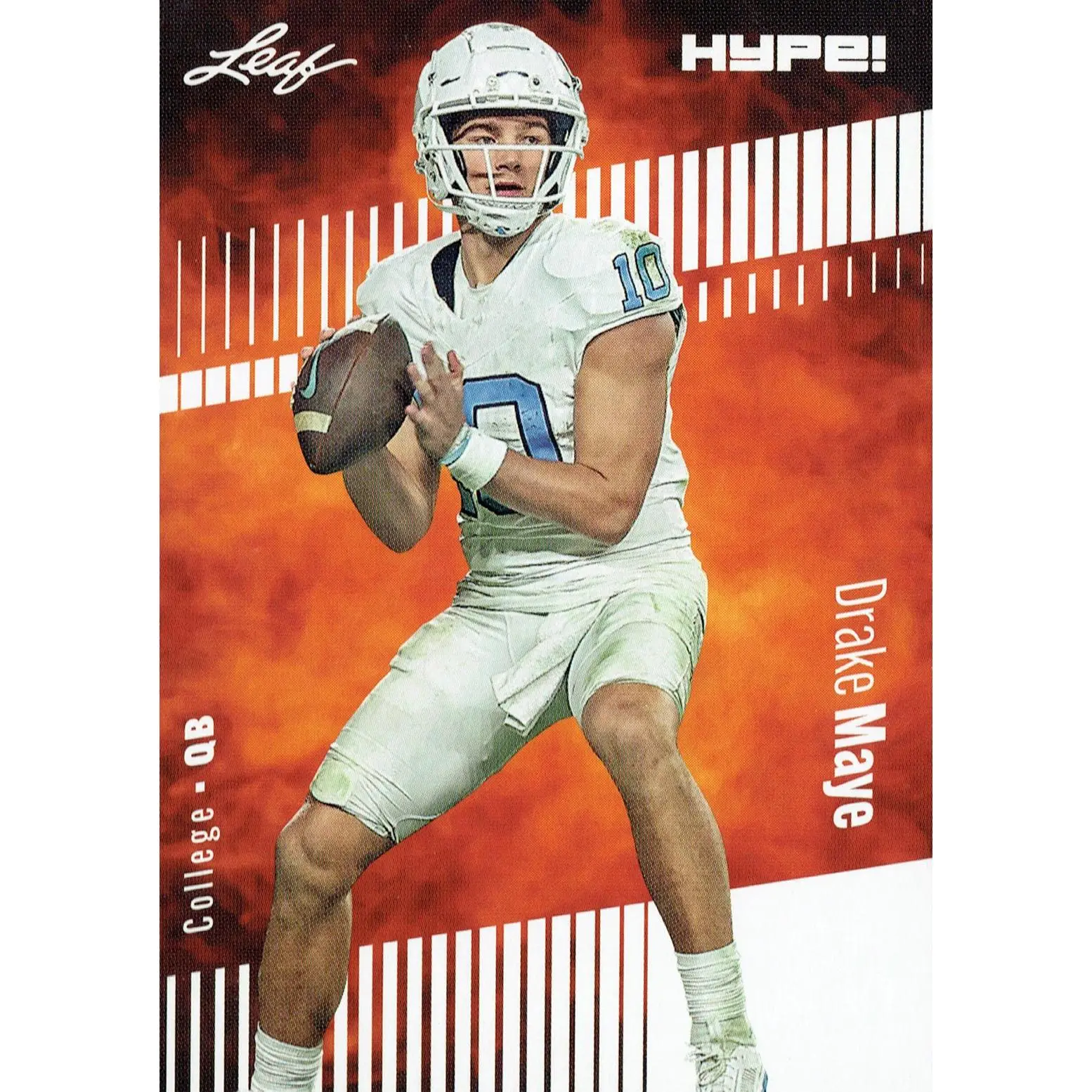 Mint Drake Maye 2023 Leaf HYPE 114a Just 5000 Ever Made Rookie Card