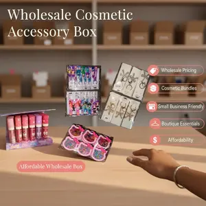 SB Wholesale Bundle Box 12 Dozens Accessories & Cosmetics for Small Businesses Boutiques Affordable Live Session Bulk Savings