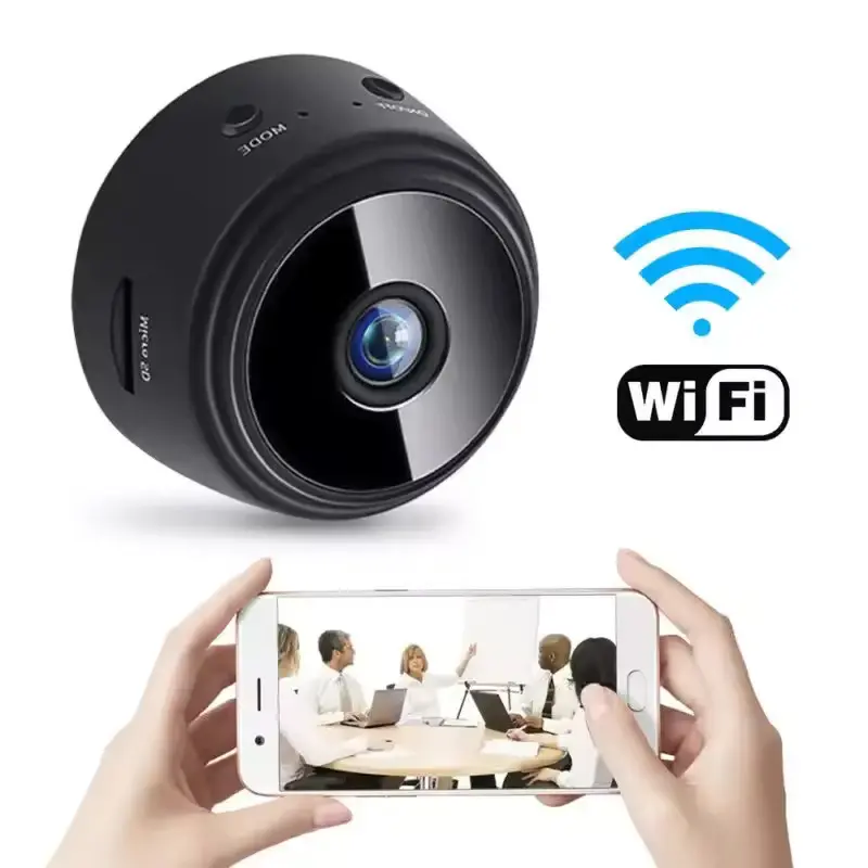 A9 Mini Wireless Security Camera, 1080P HD WiFi Remote Monitoring Camera, Motion Detection Smart Indoor Surveillance Baby Monitor for Home Safety