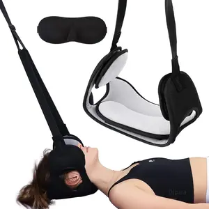 Neck Stretcher, Cervical Neck Traction Device Over Door for Home Use, Portable Neck Stretcher Hammock Relaxation for Neck Pain Relief, Physical Therapy AIDS for Neck Decompressor