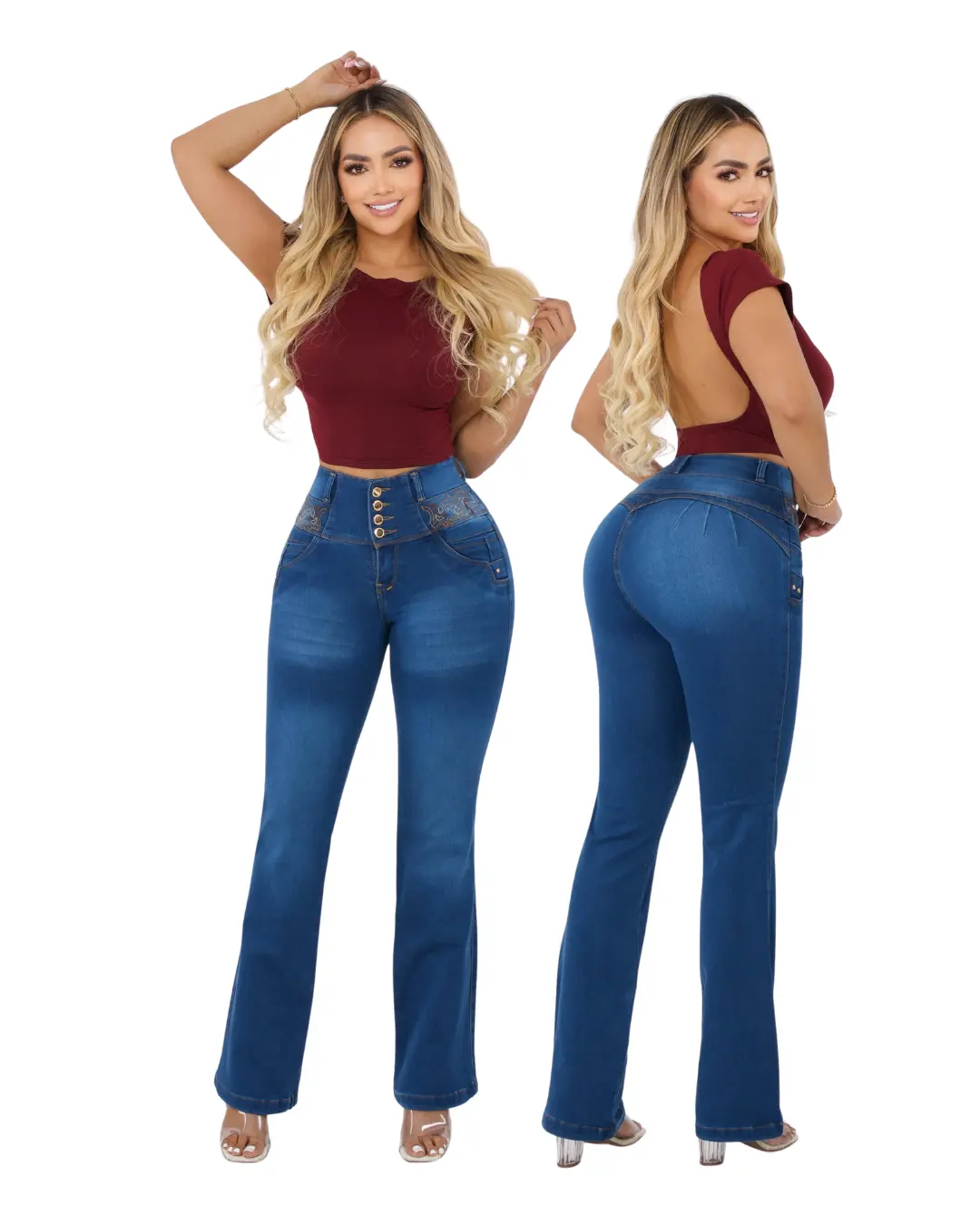 Jeans  bbl colombiano levantacola