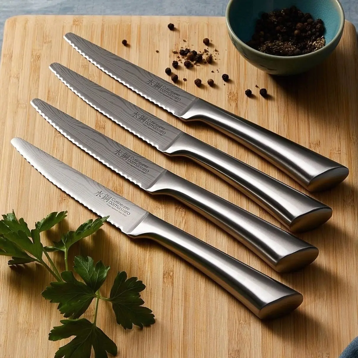 Cuisine::pro® Damashiro® Steak Knives, Set of 4