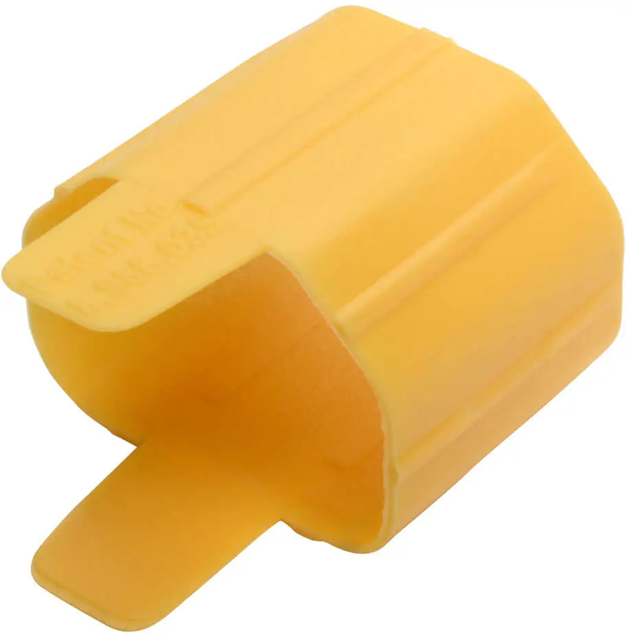 Tripp Lite TRL-PLC14YW Lock-On Snap Lock Connector Plugs, Yellow C13 to C14 Power Cord Inserts - Pack of 100, Lock-On Plugs