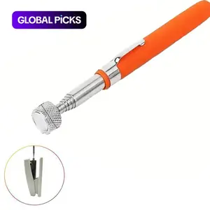 Telescopic Magnetic Pen (1 Count), Adjustable Pickup Bar, Portable Magnet Pick-Up Tool, Magnetic Mini Pick-Up Pen, Specialty Hand Tools #GLOBAL PICKS