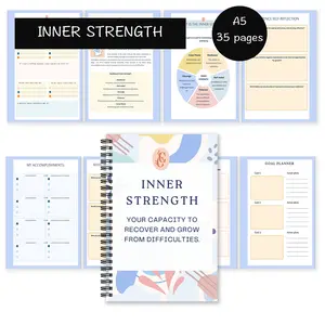Inner Strength Training Workbook, Guided Self-Exploration Journal with Guided Exercises for Resilience & Personal Growth, Includes Mindfulness Techniques