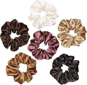 6 Elastic Hair Bands Hair Ropes Elastic Ponytail Holders for Women Versatile Hair Accessories Comfortable Fit Secure Hold
