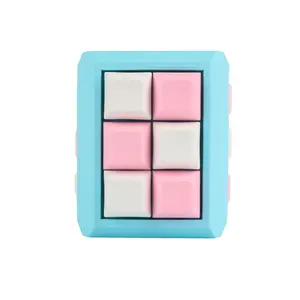 Triangle 3D Clicker 18 key caps - Clicky Fidget Blue or Pink