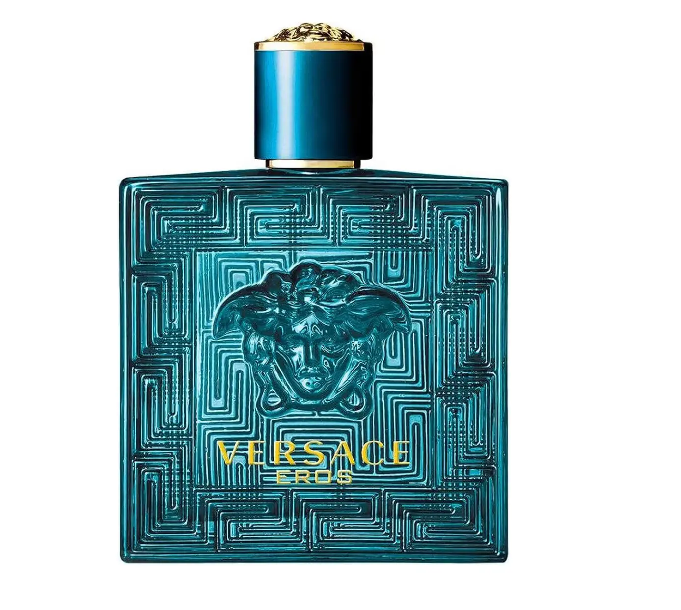 Versace Eros Pour Homme Eau de Toilette - Citrus Cologne, Clean Scent, Perfume Bottle with Fresh Cedarwood, Lemon, Vanilla Notes for Men, Citrus Cologne Men's Fragrance, Clean Men's Fragrance